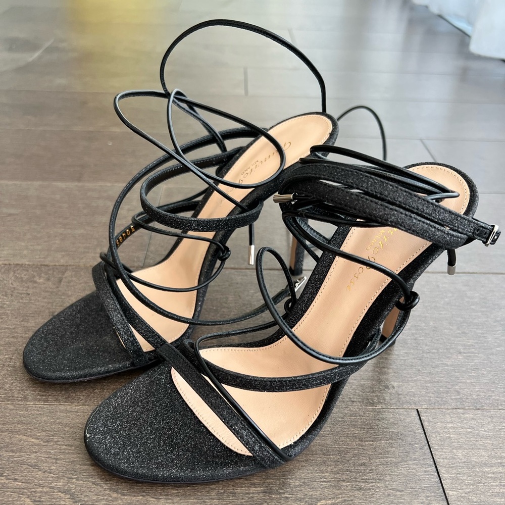 Gianvito Rossi heels sandals Made in Italy size 38.5 NEW!!!
